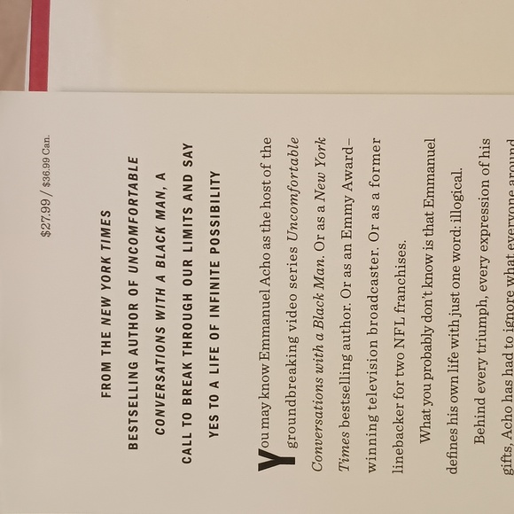 New Illogical Emmanuel Acho "Saying Yes To A Life Without Limits" Book - Picture 3 of 7